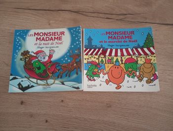Lot livres Monsieur Madame Noël