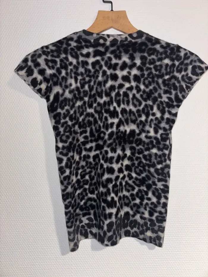 Pull en cachemire léopard - photo numéro 4