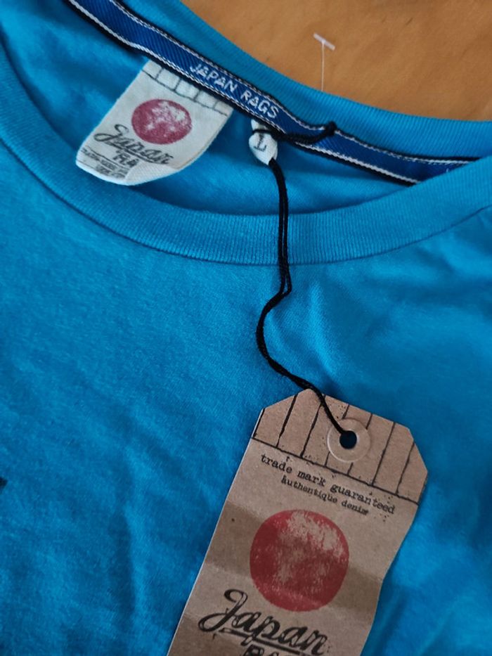 🔥Vintage🔥T-shirt Japan Rags T.L🍒 - photo numéro 3