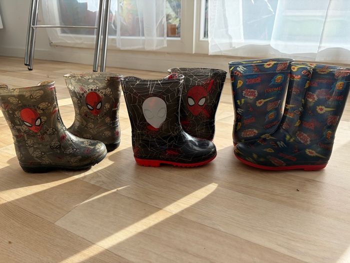 Lot 3 bottes 24/25/26 garçon