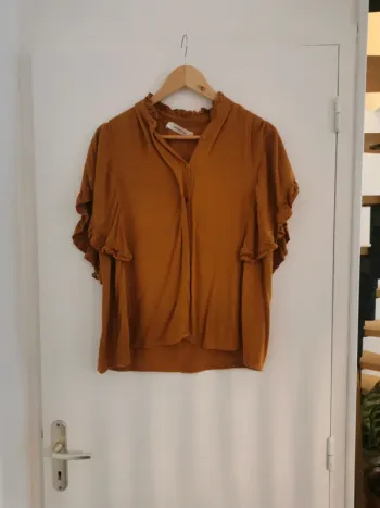 Blouse moutarde
