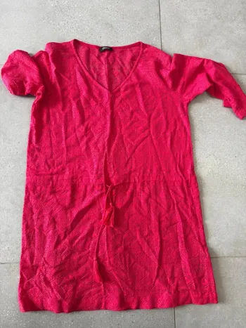 Robe rose Etam à trou , très bon état, taille L