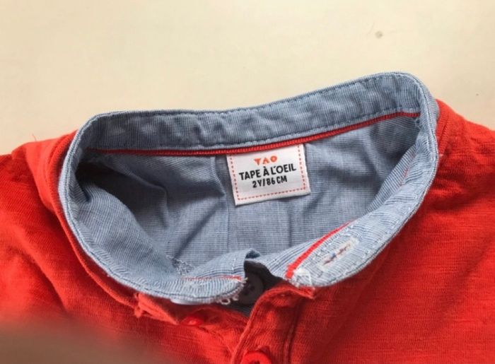Lot de 2 polos manches longues 2 ans - photo numéro 4