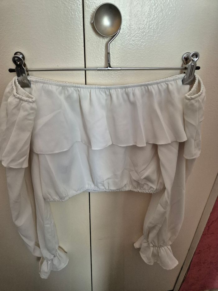 Haut Shein blanc - photo numéro 2
