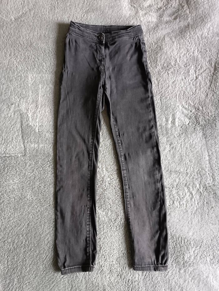 Pantalon gris fille  Tape à l’œil – 8 ans - photo numéro 2