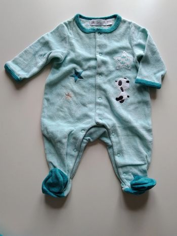 pyjama velours orchestra garcon 3 mois