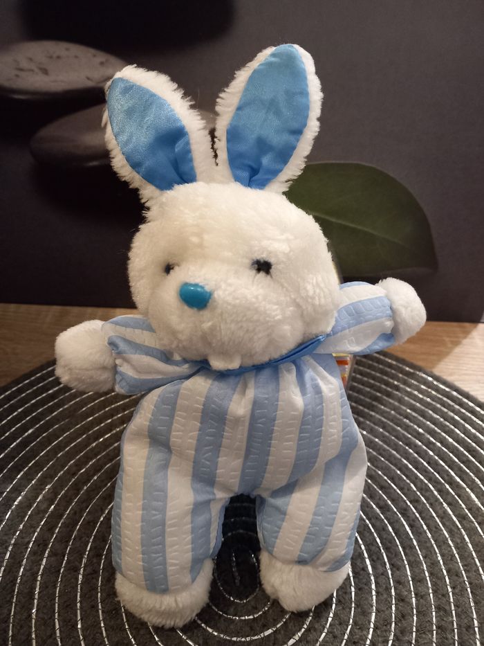 Peluche lapin Pampers marque espagnol dotot 18cm - photo numéro 2