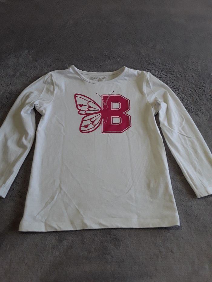 Tee shirt manches longues fille 4 ans - photo numéro 2