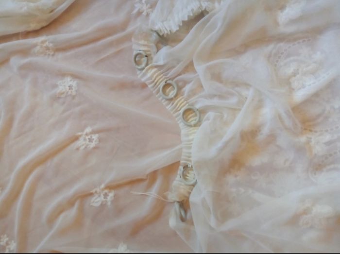 Rideau voilage brodé - photo numéro 6