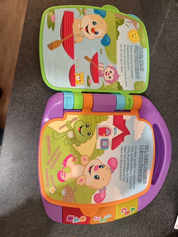 Livre interactif fisher price - photo numéro 2