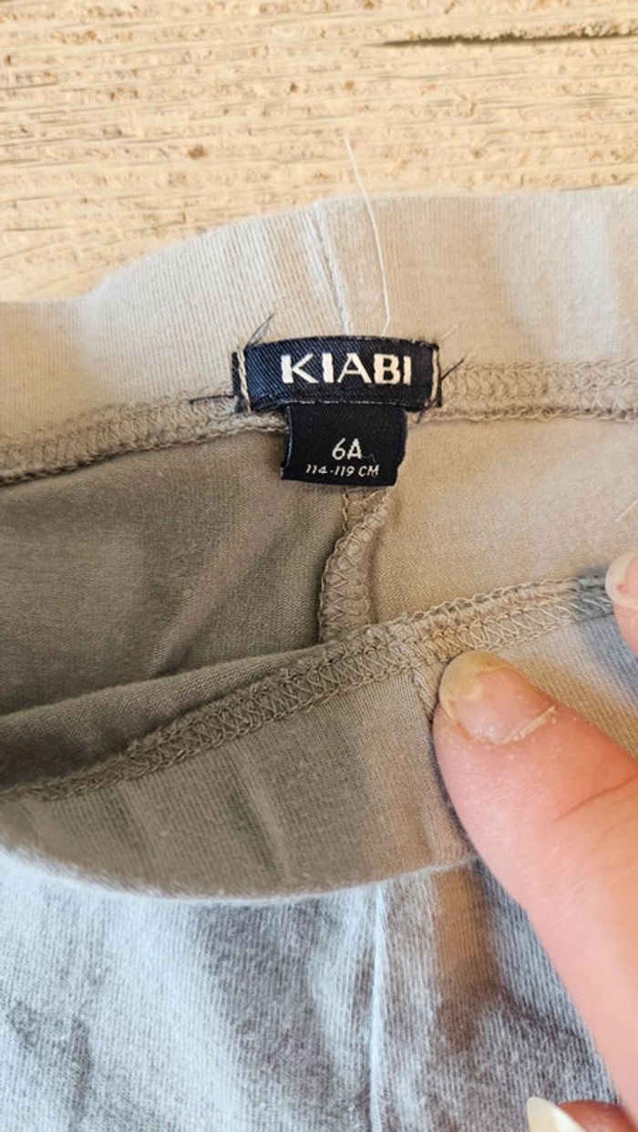 Legging gris clair, Kiabi, 6 ans - photo numéro 4