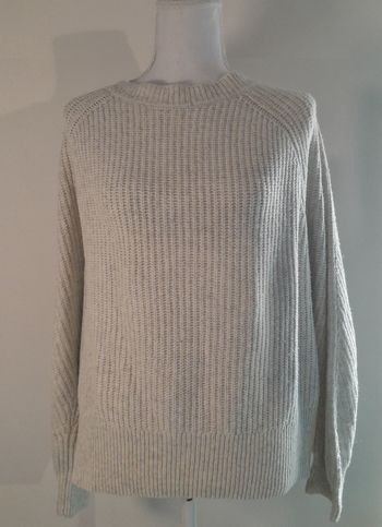 Pull gris clair très bon état taille 40/42