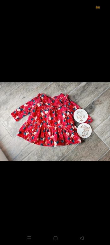 Magnifique robe collection coquelicots sergent major 🤟