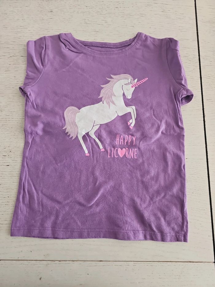 Lot tee shirts manches longues 5 ans - photo numéro 2