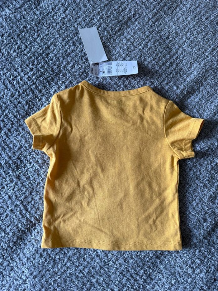 T-shirt manche courte imprimer bateau (3mois) - photo numéro 2