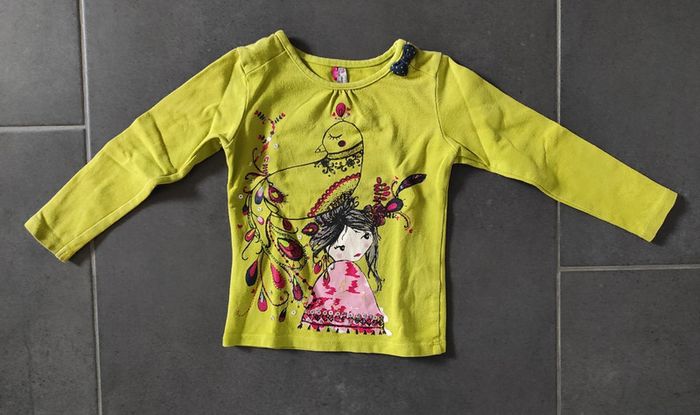 Tee shirt manches longues fille