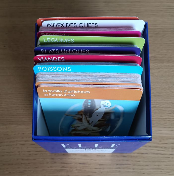 Coffret Elle " 150 recettes faciles des grands chefs " recette cuisine - photo numéro 4