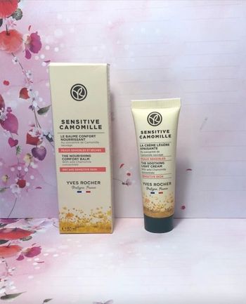 Yves Rocher –   Sensitive Camomille – 1 baume et 1 crème