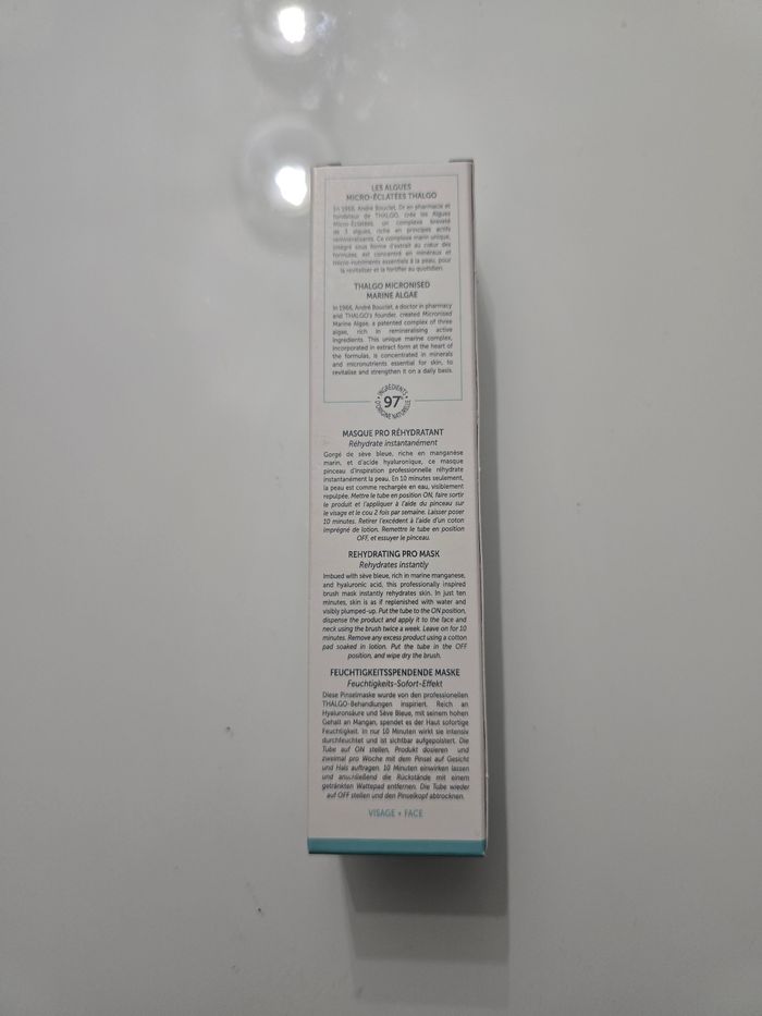 Masque pro réhydratant source marine Thalgo neuf - photo numéro 2