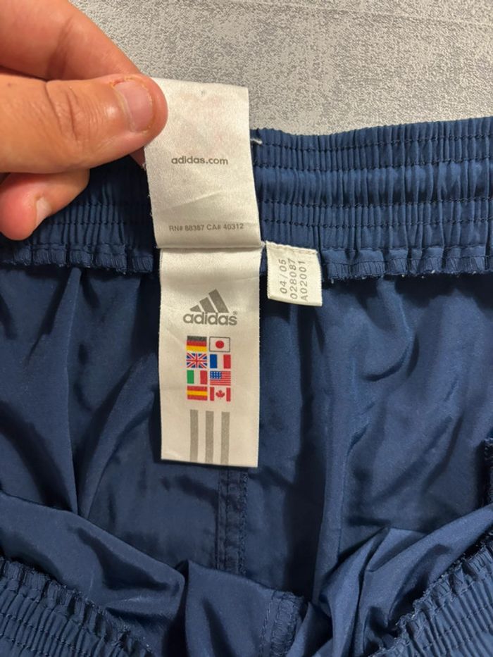 Short Adidas Bleu marine Taille XL logo brodé - photo numéro 7