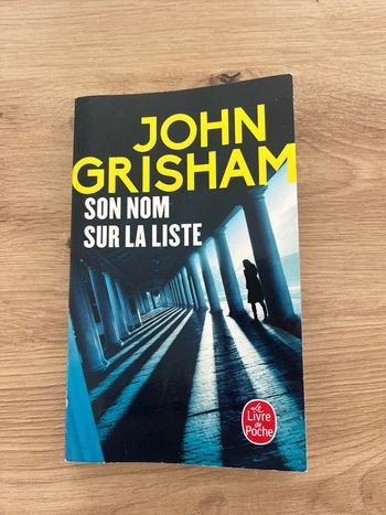 Livre de poche - John Grisham - Son nom sur la liste