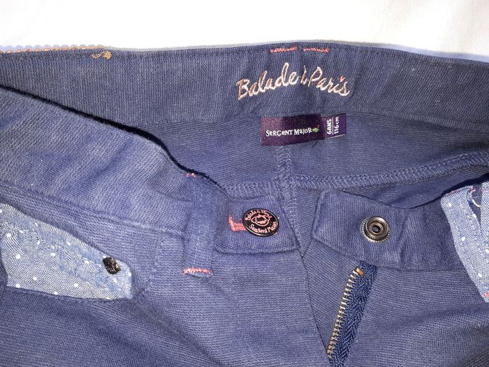 lot de 3 pantalons fille 4-6 ans excellent état - photo numéro 3