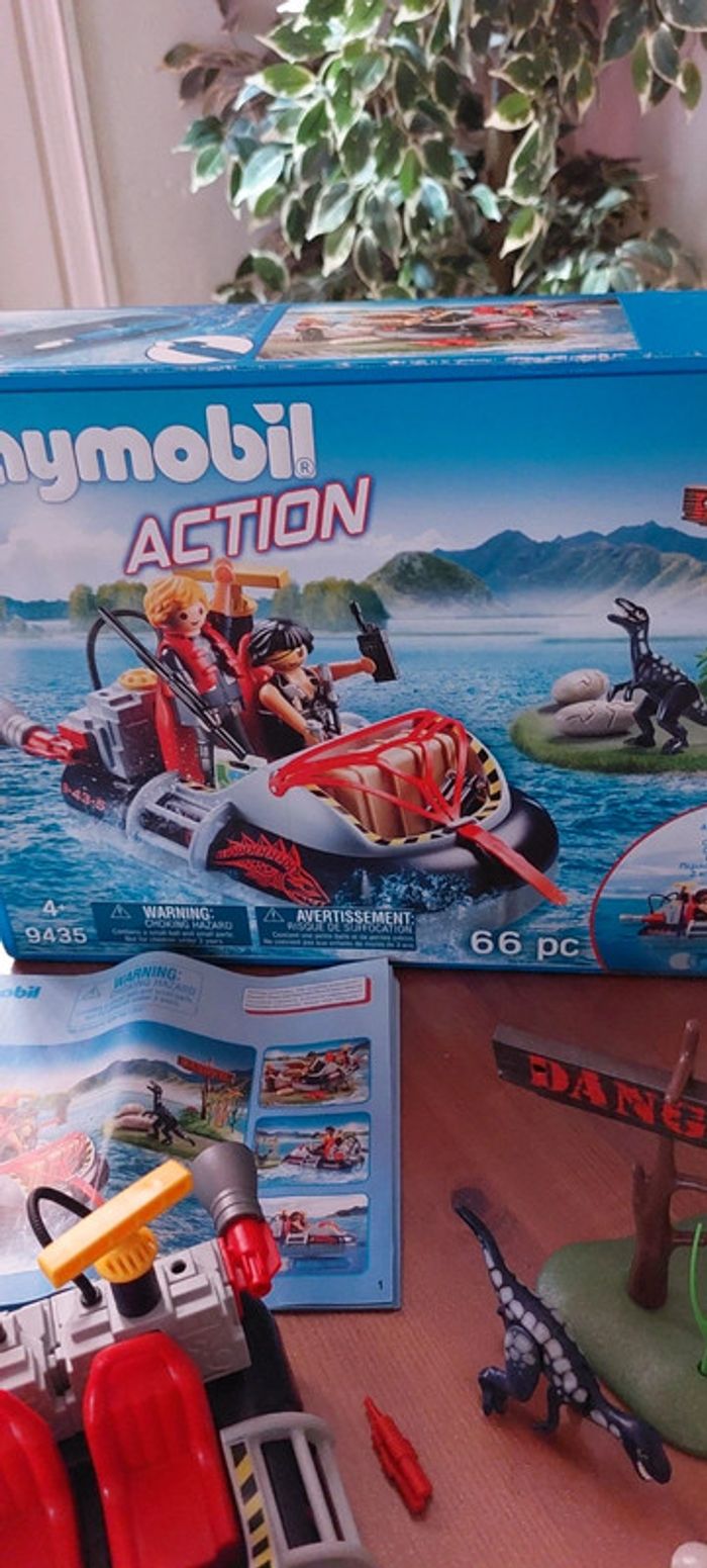 Aeroglisseur playmobil