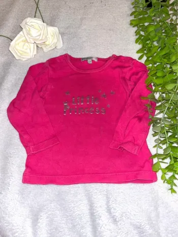 Très beau tees shirt à longue manche bébé fille