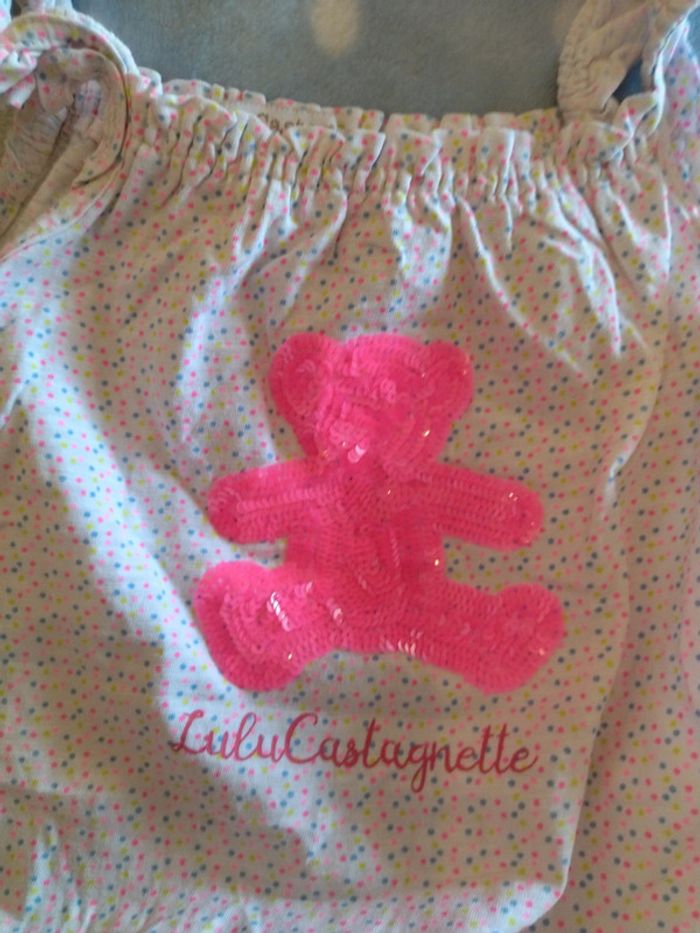T-shirt lulu castagnette 3 ans - photo numéro 2