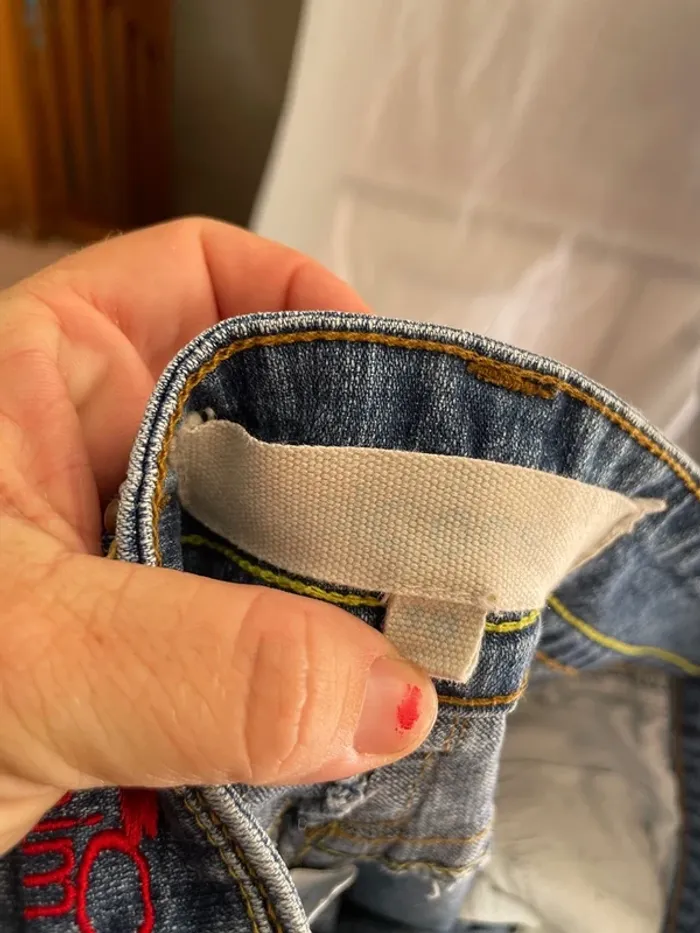 jeans droit Basic One bleu taille M - photo numéro 5