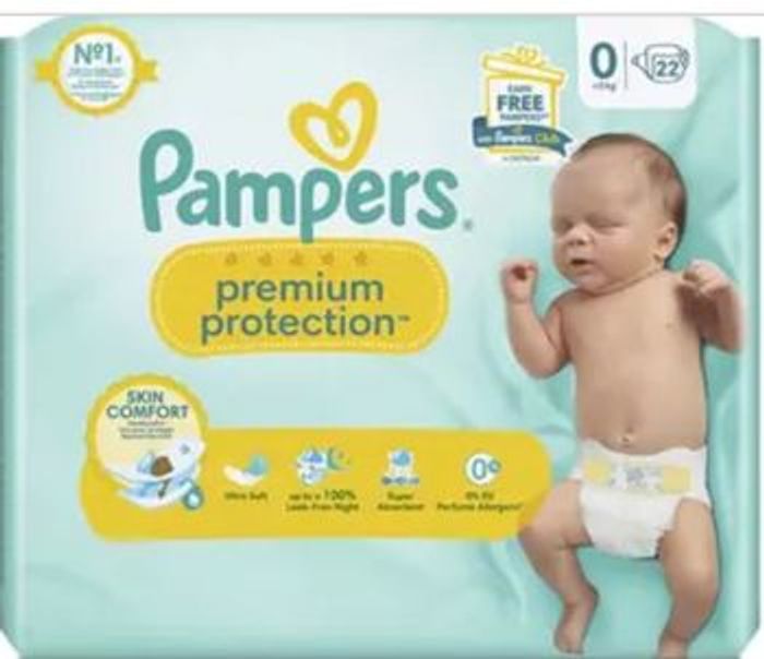 Couches Pampers T 0
