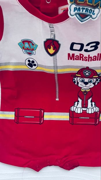 Combinaison Paw patrol 6 mois