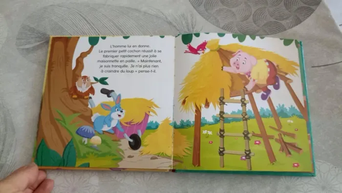 Livre les trois petits cochons Mes premiers contes classiques LLC - photo numéro 3