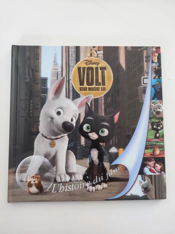 Livre Volt Star Malgré lui édition 3D / Disney