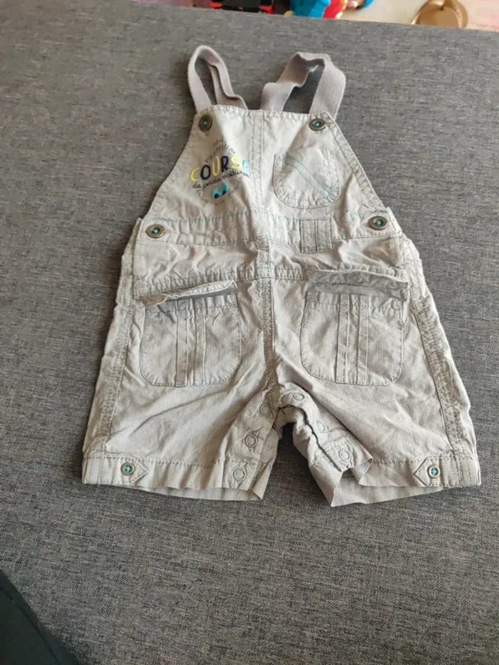 Salopette short