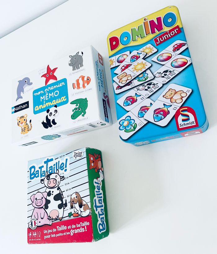 Lot de 3 jeux de société enfant - photo numéro 3