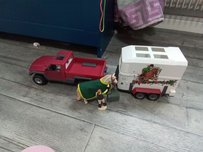 Van chevaux schleich