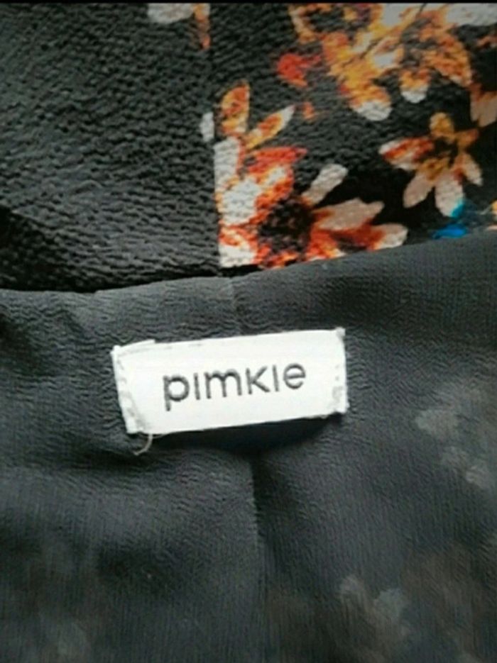 Veste blazer Pimkie noir imprimé fleuri - photo numéro 7