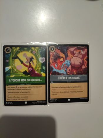 Carte a collectionner lorcana
