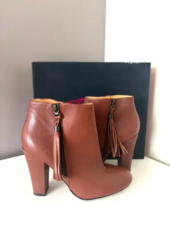 Bottines camel