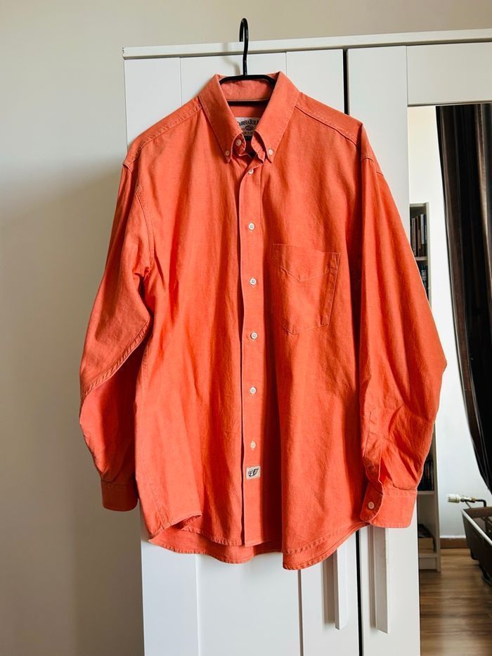 Chemise corail unie Homme Carrera Blue Age Tailles M-L - photo numéro 1