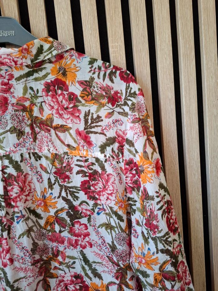 Chemise fluide fleurie T 48 - photo numéro 9