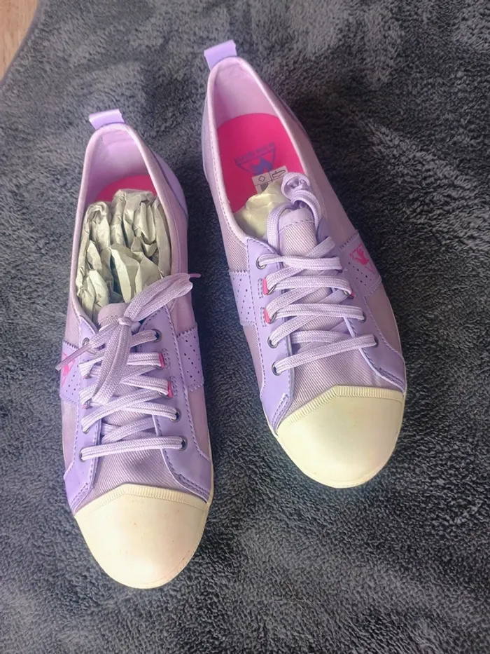 sneakers T41 le cop sportif neuve - photo numéro 4