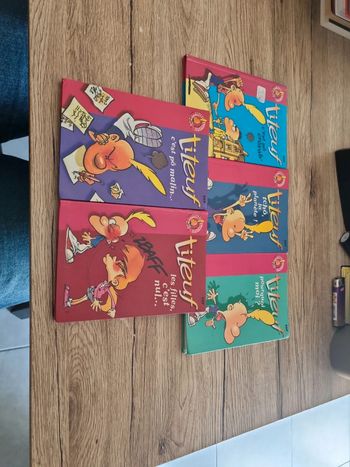 lot de 5 bd de poche titeuf zep