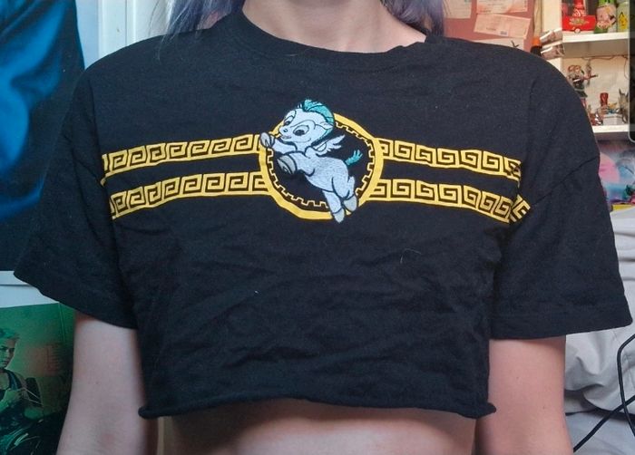 Crop Top Disney Bershka