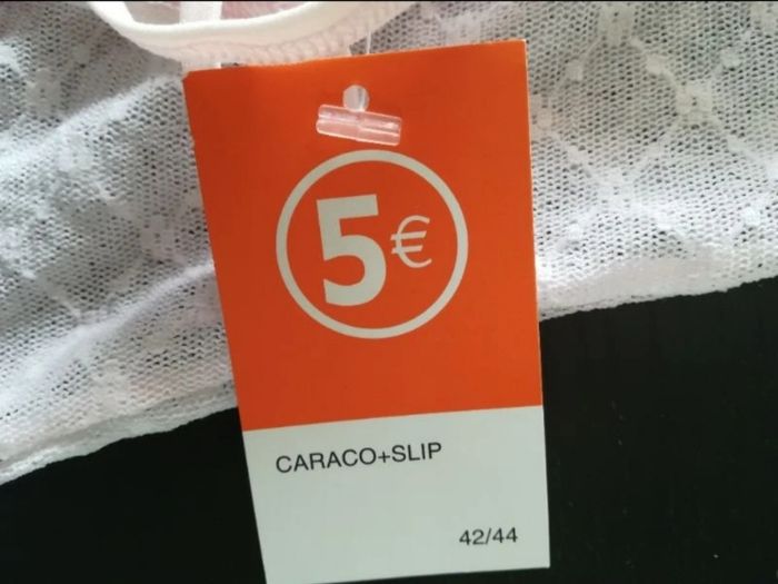 Ensemble caraco + slip femme 42/44 - photo numéro 3