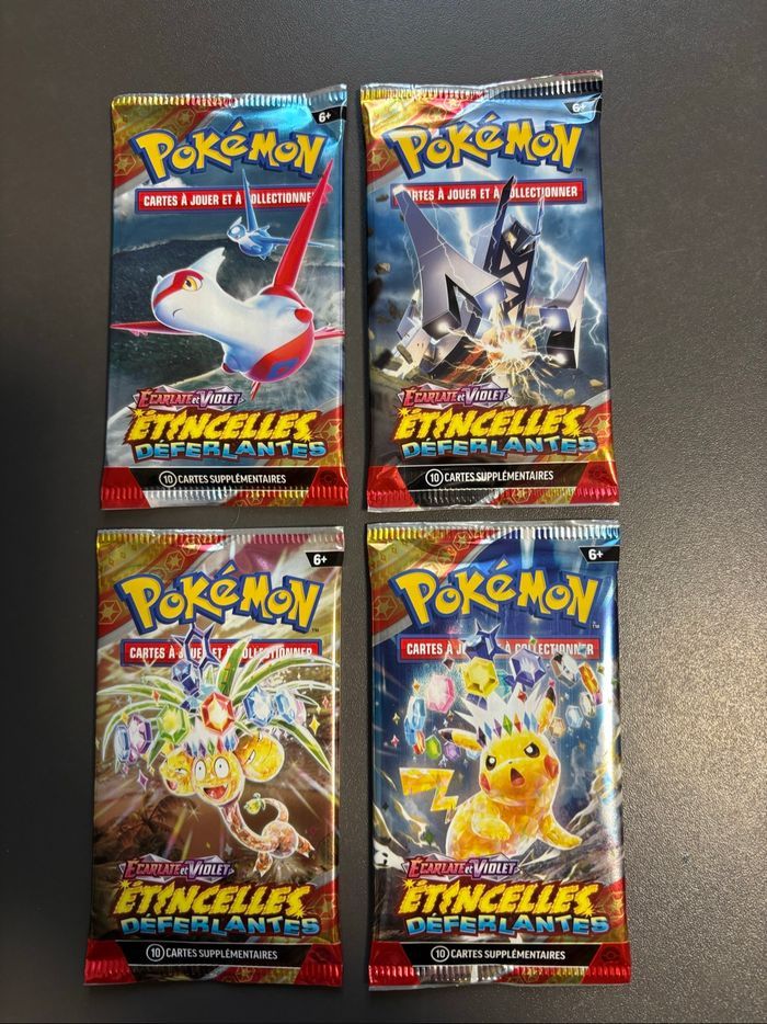 Art set Pokémon Étincelles déferlantes NEUF