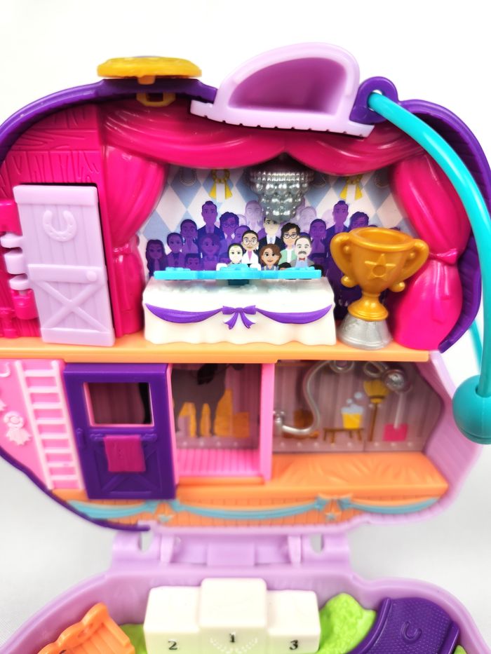 Coffret Polly Pocket Cheval Violet - 2020 Mattel - photo numéro 6