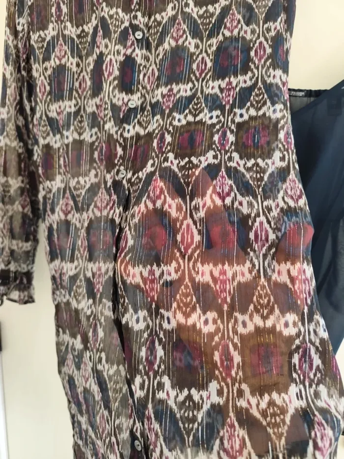 Belle robe chemise Scotch & Soda modèle Nomadic Dreamers M - photo numéro 7