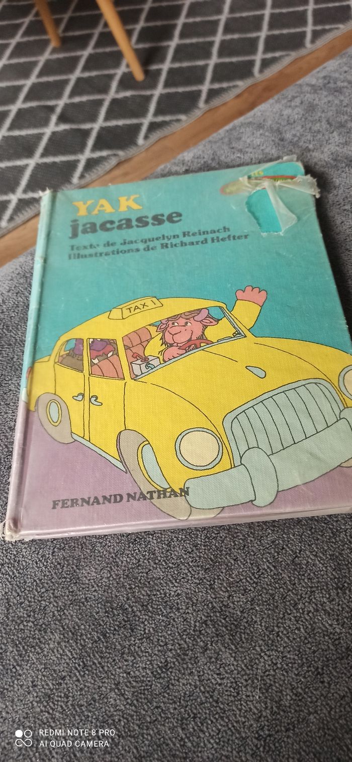 Livre yak jacasse